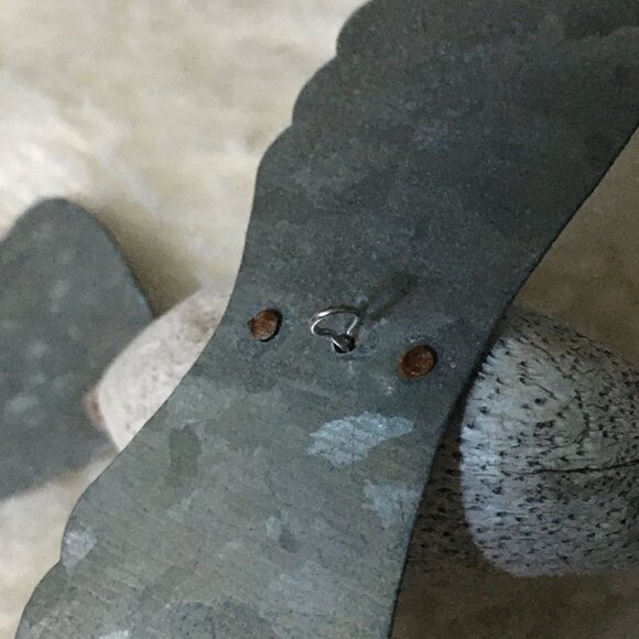 Five Handmade Steel and Wood Hummingbird Christmas Hanging Ornaments - Picture 11 of 12